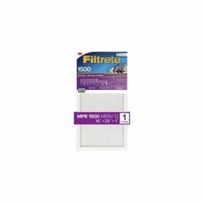 3M Filtrete 2001-4 1500 MPR 16 x 25 x 1 Inch Bacteria & Virus Air Filter (4 Pack)