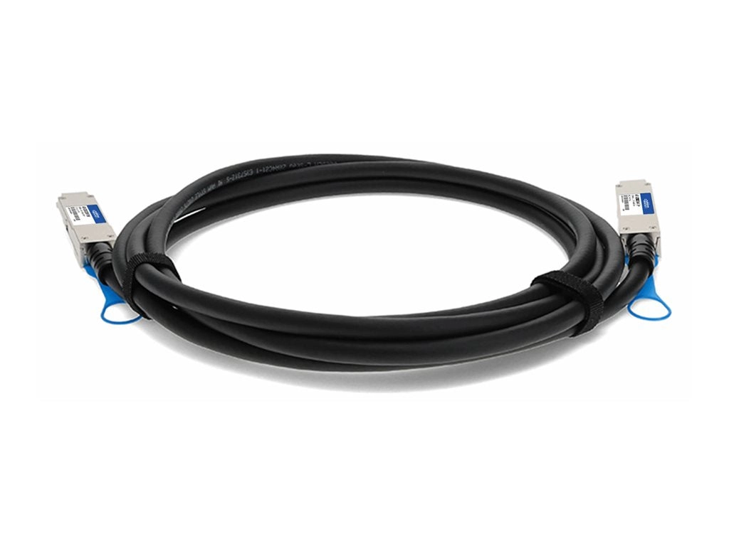 AddOn - 100GBase-CU direct attach cable - TAA Compliant - QSFP28 to QSFP28 - 16.4 ft - twinaxial - passive ADD-Q28CIQ28NT-P5M