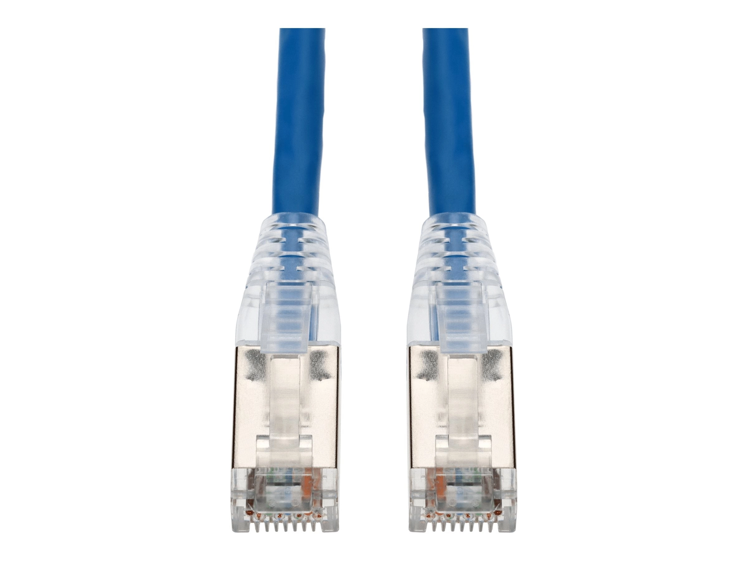 AddOn - Patch cable - RJ-45 (M) to RJ-45 (M) - 2.5 ft - STP - CAT 6a - blue ADD-25FCAT6AS-BE