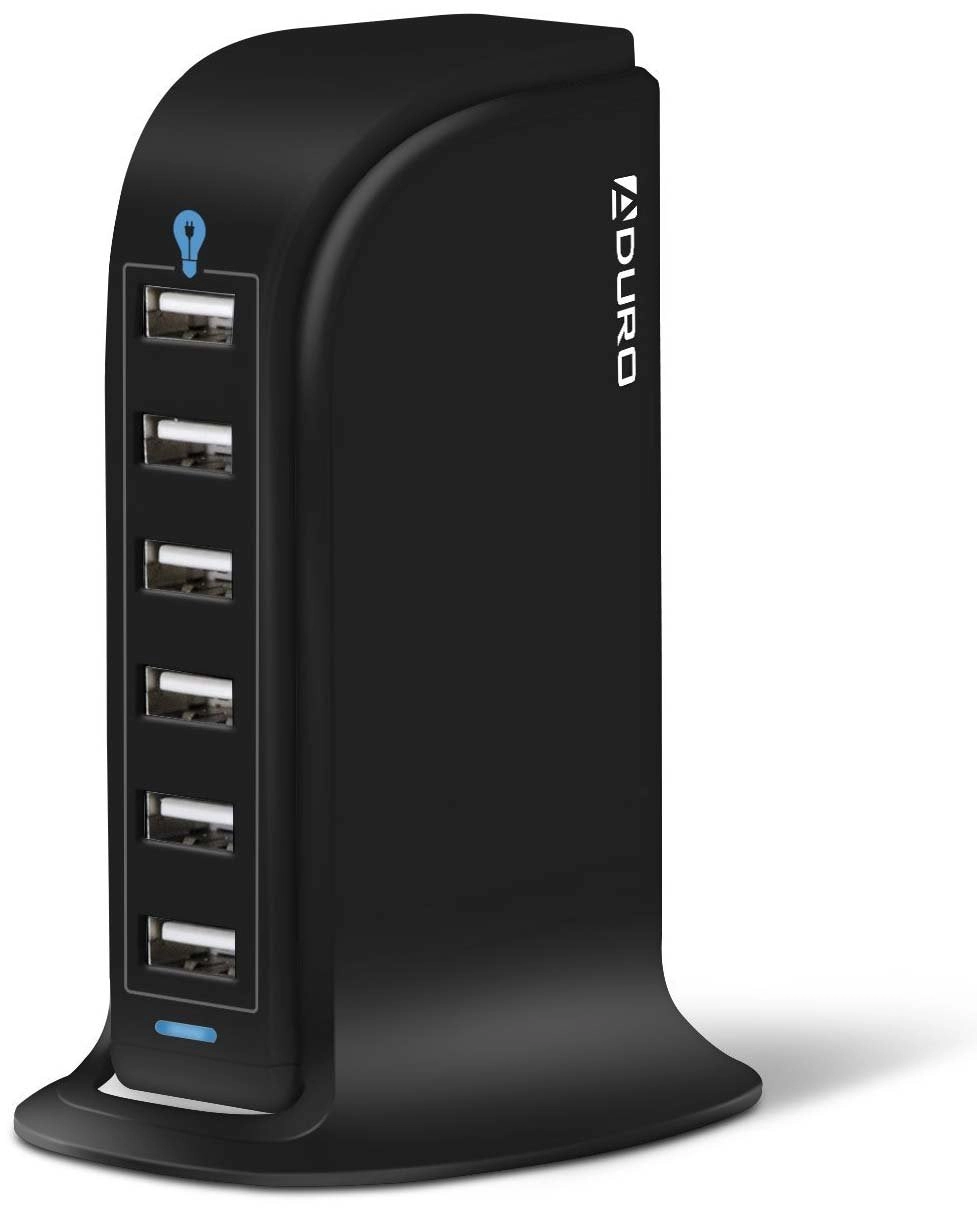 Aduro PowerUp 40W 6 Port Hub USB Charging Station