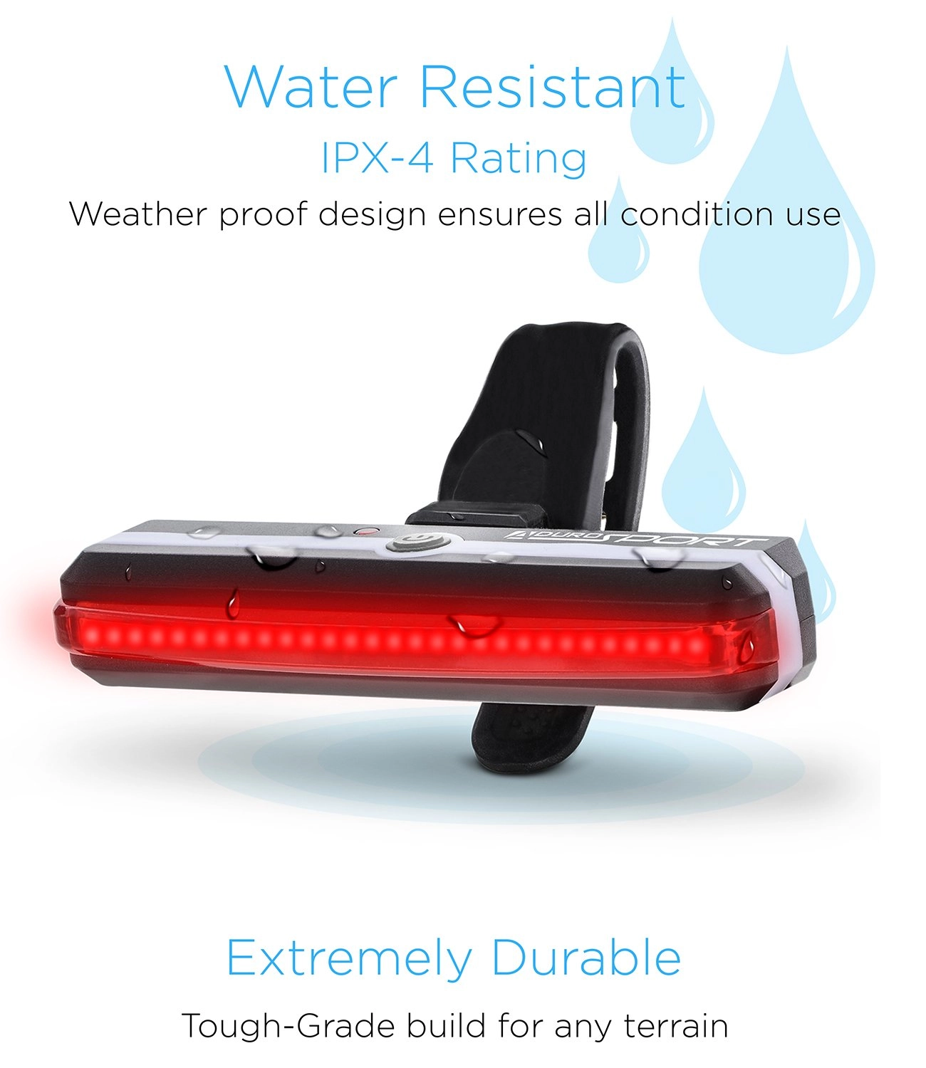 Aduro Sport Pro Bicycle LED Tail Light