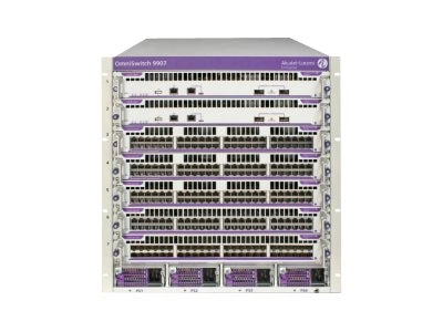 Alcatel-Lucent OmniSwitch 9900 - Base Bundle - switch - L3 - managed - front to back airflow - rack-mountable OS9912-CB-US