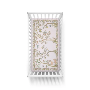 Atelier Choux Fitted Sheet Satin - In Bloom