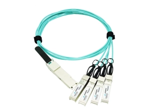 Axiom - 400GBase-AOC direct attach cable - QSFP-DD to QSFP56 - 15 m - fiber optic - Active Optical Cable (AOC) R9B52A-AX