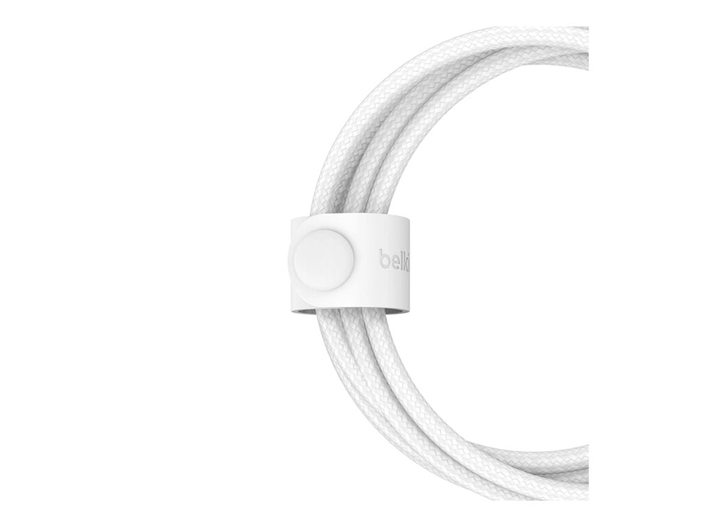 Belkin BoostCharge Pro 2-in-1 - USB cable - 24 pin USB-C (M) to 24 pin USB-C, Lightning (M) - USB 2.0 - 5 ft - Fast Charging CAC003FQ1.5MWH