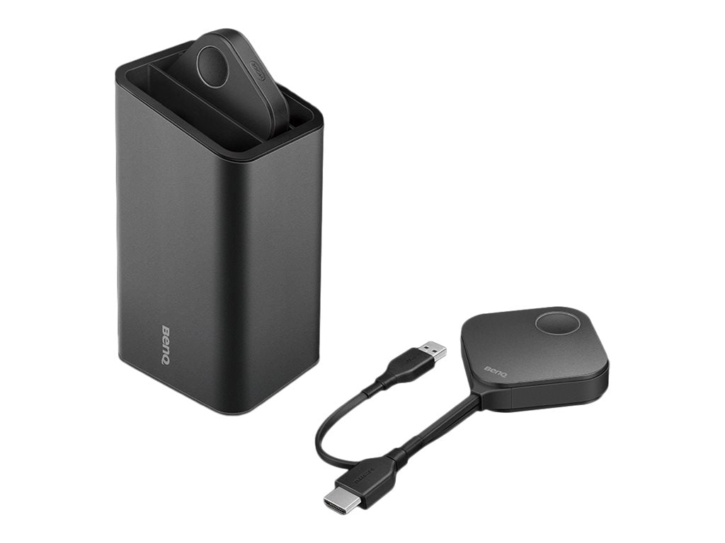 BenQ InstaShow Button Kit - Wireless video/audio extender - Wi-Fi 5 - up to 26 ft (pack of 2) 5J.JLD28.A20