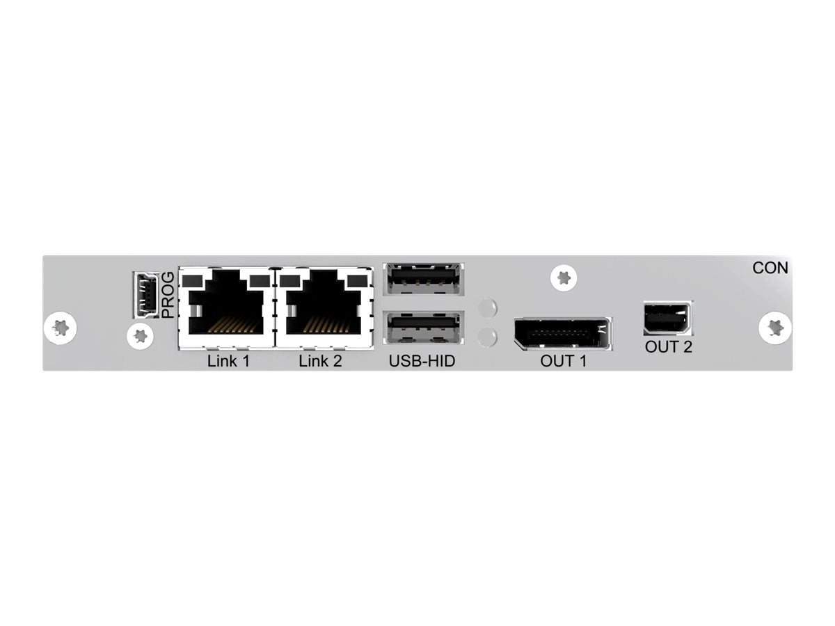 Black Box DKM Modular Basic Link Modules - Video/audio/USB extender - transmitter - up to 459 ft ACX2MR-DP11ATH-2C