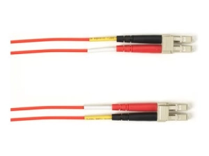 Black Box - Patch cable - LC multi-mode (M) to LC multi-mode (M) - 18.29 m - fiber optic - 50 / 125 micron - OM4 - OFNR - riser FOCMRM4-LCLC-RD-60