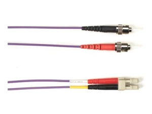 Black Box - Patch cable - TAA Compliant - ST multi-mode (M) to LC multi-mode (M) - 3.96 m - fiber optic - duplex - 50 / 125 micron FOLZH10-STLC-VT-13