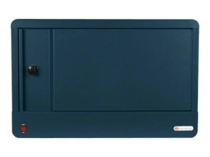 Bretford Cube Micro Station TVS16PAC - Cabinet unit - for 16 tablets / notebooks - lockable - steel - topaz - screen size: up TVS16PAC-TZ