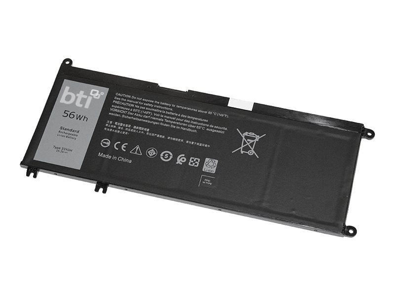 BTI - Notebook battery (equivalent to: Dell 451-BCDM) - lithium ion - 4-cell - 3680 mAh - 56 Wh 451-BCDM-BTI