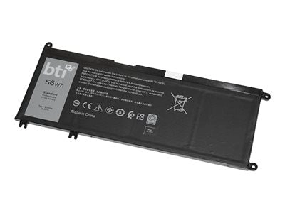 BTI - Notebook battery (equivalent to: Dell 451-BCDM) - lithium ion - 4-cell - 3680 mAh - 56 Wh 451-BCDM-BTI