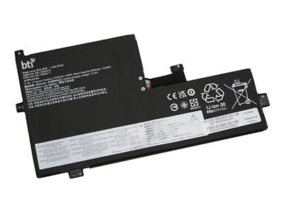 BTI - Notebook battery (equivalent to: Lenovo 5B11B36309) - 11.4 V - lithium ion - 3-cell - 3680 mAh - 42 Wh 5B11B36309-BTI
