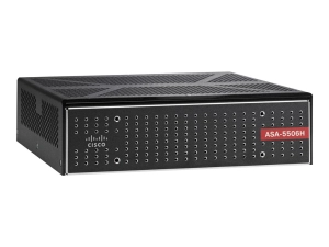 Cisco ASA 5506H-X with FirePOWER Services - Security Plus Bundle - security appliance - 4 ports - 1GbE - refurbished - desktop ASA5506HSPBUNK8-RF