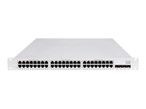 Cisco Meraki MS150 48FP-4X - Switch - managed - 48 x 10/100/1000 (PoE )   4 x 10Gb Ethernet SFP  - rack-mountable - PoE  (740 MS150-48FP-4X