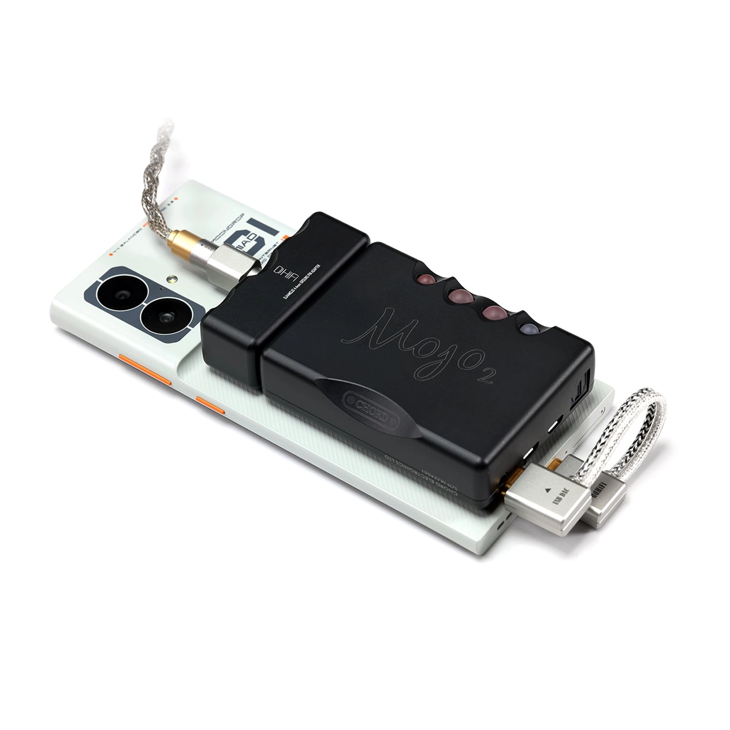 DD ddHiFi DJ44MOJO 4.4mm Ground Pin Adapter for Chord MOJO
