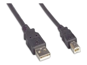 ENET - USB cable - USB (M) to USB Type B (M) - USB 2.0 - 30 ft - black USB2.0MAMB-30F