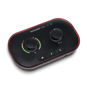 Focusrite Vocaster One Audio Interface for Solo Podcasting