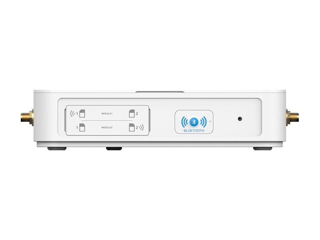 Fortinet FortiExtenderVehicle 212F - Wireless router - WWAN 4-port switch - 1GbE - Dual Band - 4G, 3G - wall-mountable FEV-212F-B