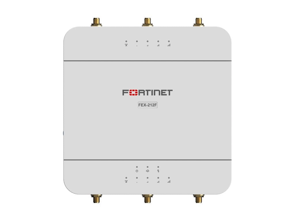 Fortinet FortiExtenderVehicle 212F - Wireless router - WWAN 4-port switch - 1GbE - Dual Band - 4G, 3G - wall-mountable FEV-212F-B