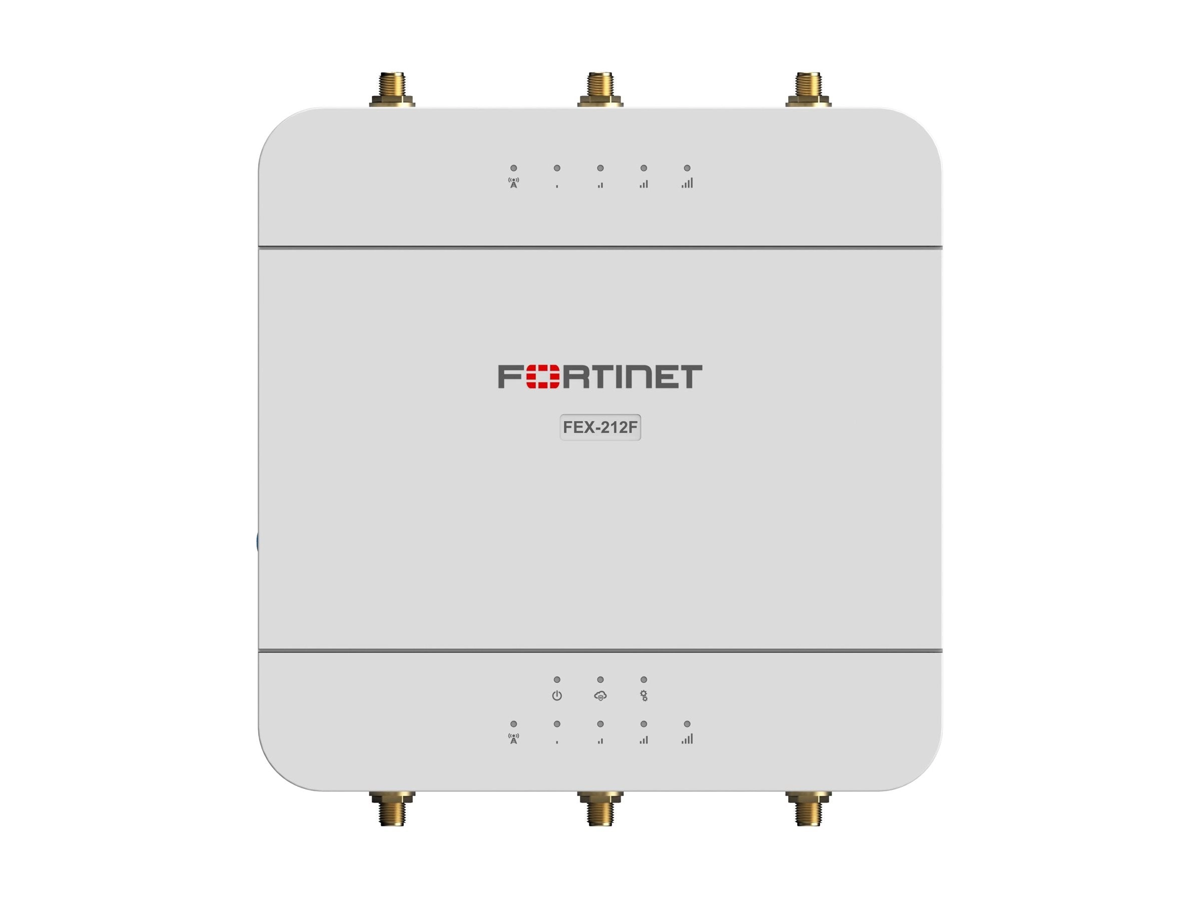 Fortinet FortiExtenderVehicle 212F - Wireless router - WWAN 4-port switch - 1GbE - Dual Band - 4G, 3G - wall-mountable FEV-212F-B