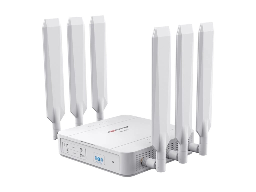 Fortinet FortiExtenderVehicle 212F - Wireless router - WWAN 4-port switch - 1GbE - Wi-Fi 5 - Bluetooth - Dual Band - 4G, 3G - FEV-212F-S