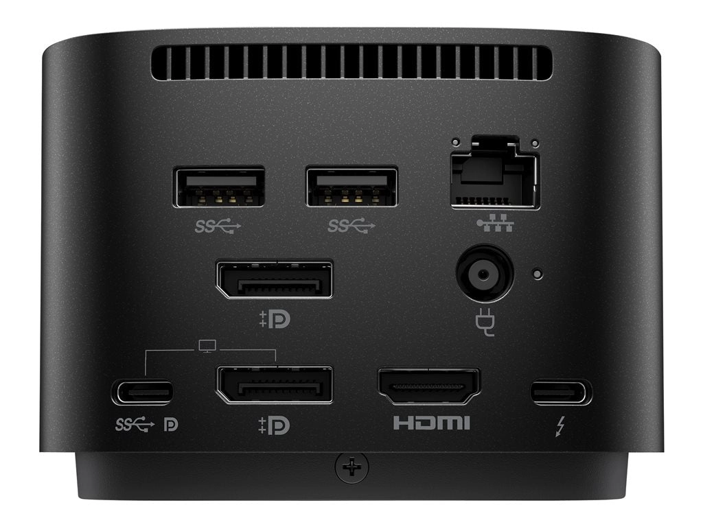 HP Thunderbolt Dock G4 - Docking station - HDMI, 2 x DP, Thunderbolt, USB-C - 1GbE, 2.5GbE - 120 Watt - United States - for Elite 4J0A2AA#ABA