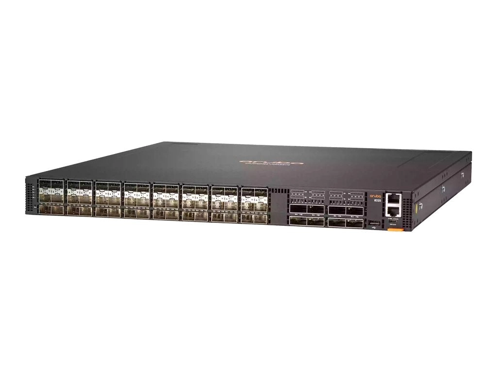 HPE Aruba 8325-48Y8C - Switch - L3 - managed - 48 x 1/10/25 Gigabit SFP / SFP  / SFP28   8 x 40/100 Gigabit QSFP  / QSFP28 - R9F65A#B2E