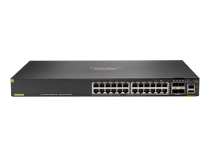 HPE Aruba Networking CX 6200F 24G Class-4 PoE 4SFP  370W TAA Switch - Switch - Max. Stacking Distance 10 kms - L3 - managed - S0M87A#B2B