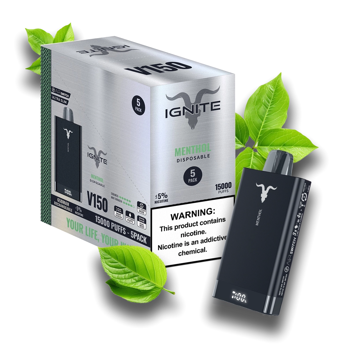 Ignite V150 Vape Device [5 Pack]