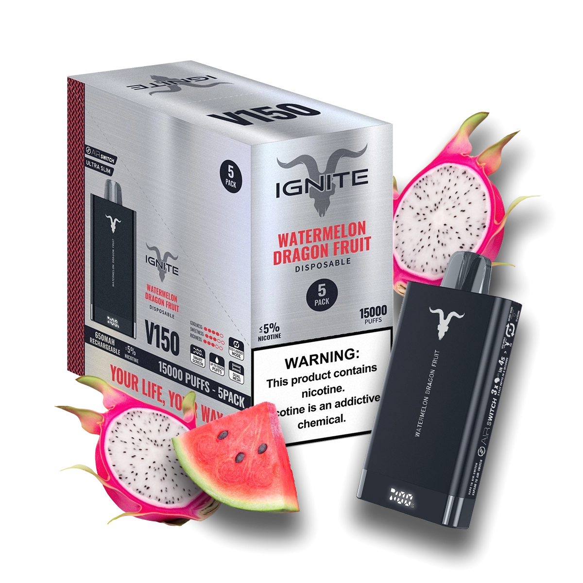Ignite V150 Vape Device [5 Pack]