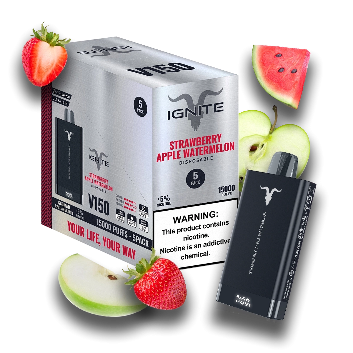 Ignite V150 Vape Device [5 Pack]