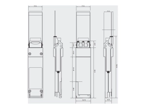 Integra Optics - QSFP28 transceiver module (equivalent to: Alcatel 7x50 3HE11239AA) - 100 GigE optical - 100GBase-ER4L - LC single-mode 3HE11239AA-IO