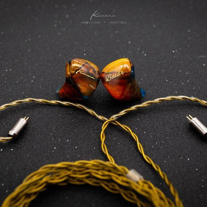 Kinera Baldr 4 EST   2BA   1DD Hybrid Electrostatic Flagship In-Ear Monitor With 0.78mm 2-Pin Detachable Cable