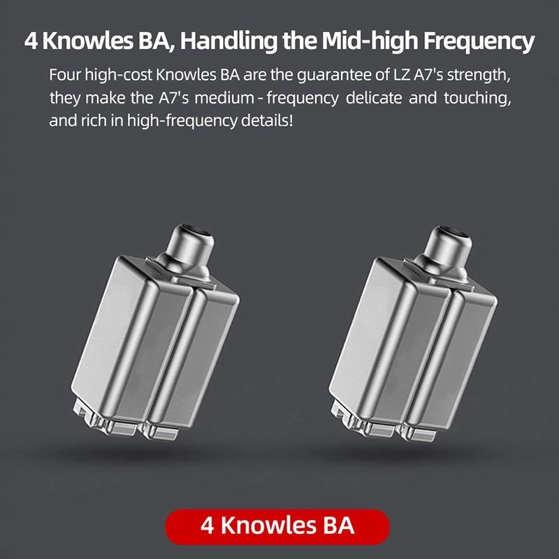 LZ A7 1DD 4BA 2 Ceramic Piezoelectric Drivers IEMs