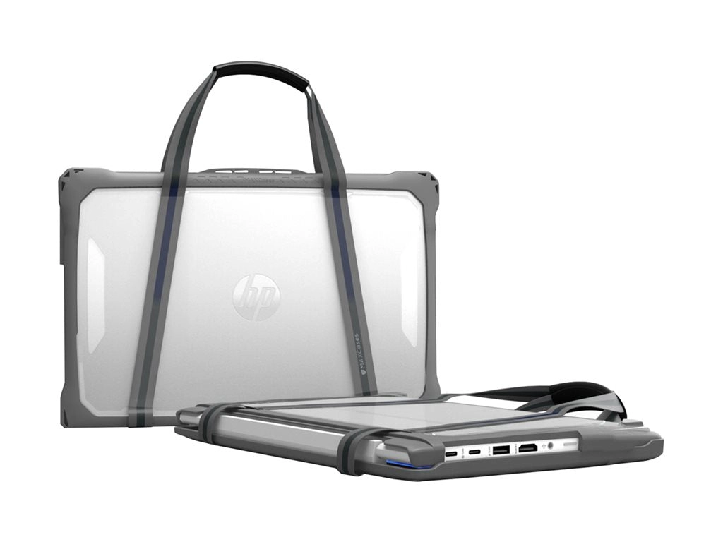 MAXCases Extreme Shell F2 - Notebook shell case - gray, clear - for HP ProBook 440 G10, 440 G8, 440 G9, 445 G10, 445 G8, 445 HP-ESF-PB440-14-GRY