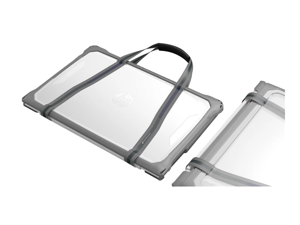 MAXCases Extreme Shell F2 - Notebook shell case - gray, clear - for HP ProBook 440 G10, 440 G8, 440 G9, 445 G10, 445 G8, 445 HP-ESF-PB440-14-GRY