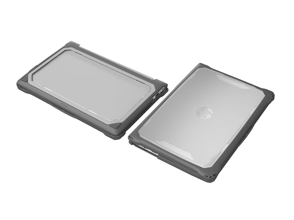 MAXCases Extreme Shell F2 - Notebook shell case - gray, clear - for HP ProBook 440 G10, 440 G8, 440 G9, 445 G10, 445 G8, 445 HP-ESF-PB440-14-GRY