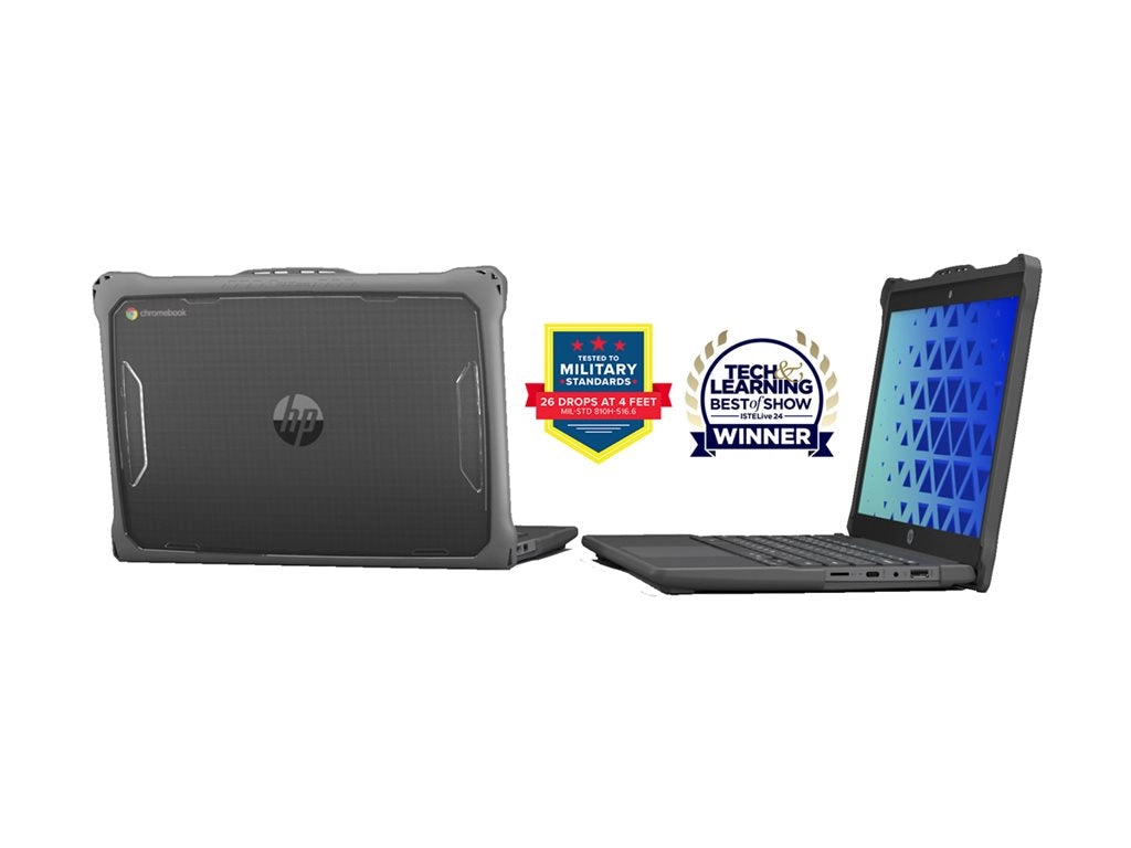 MAXCases Extreme Shell F2 - Notebook shell case - rugged - gray, clear HPESFFG11GRY