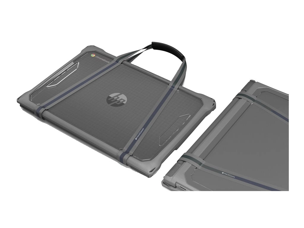 MAXCases Extreme Shell F2 - Notebook shell case - rugged - gray, clear HPESFFG11GRY