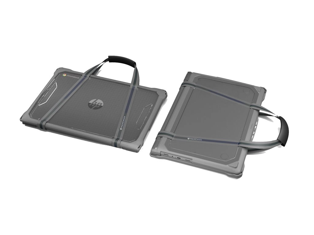 MAXCases Extreme Shell F2 - Notebook shell case - rugged - gray, clear HPESFFG11GRY