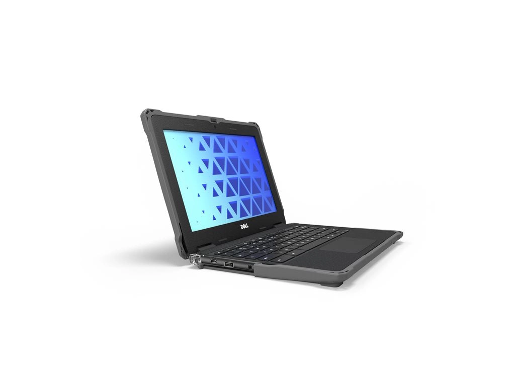 MAXCases Extreme Shell-F3 - Notebook shell case - slide-on - gray, clear - for Dell Chromebook 3100 2-in-1, 3110 2-in-1 DLESF3311021GRY