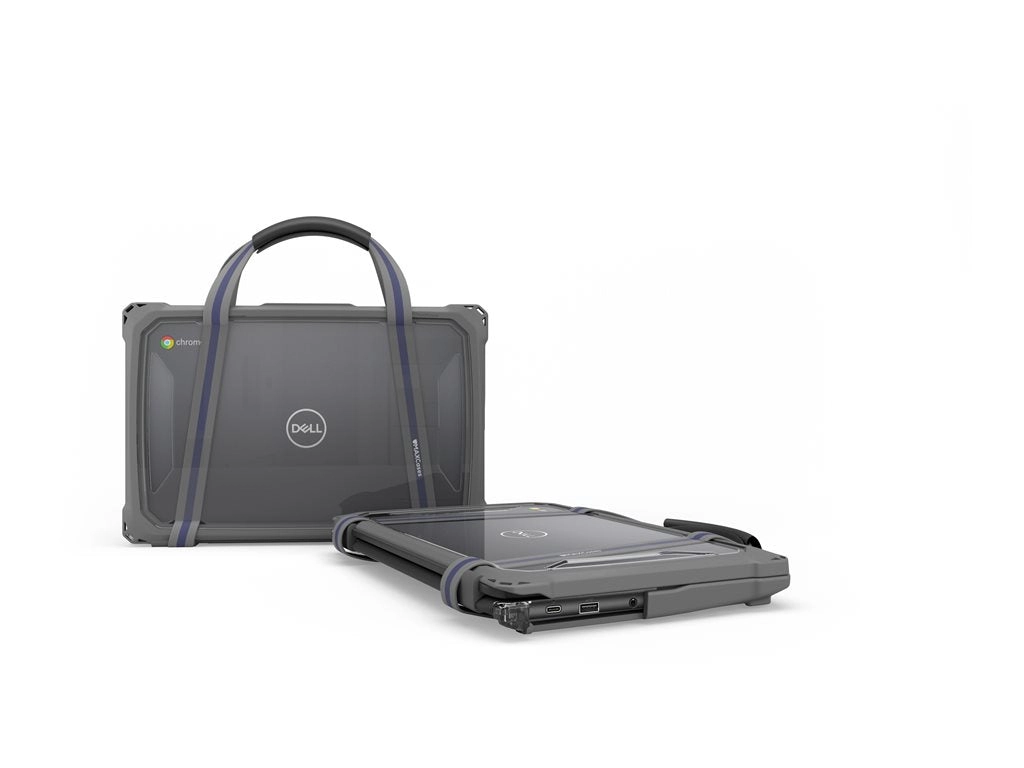 MAXCases Extreme Shell-F3 - Notebook shell case - slide-on - gray, clear - for Dell Chromebook 3100 2-in-1, 3110 2-in-1 DLESF3311021GRY