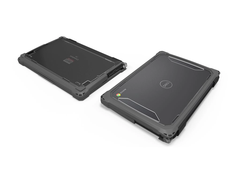 MAXCases Extreme Shell-F3 - Notebook shell case - slide-on - gray, clear - for Dell Chromebook 3100 2-in-1, 3110 2-in-1 DLESF3311021GRY