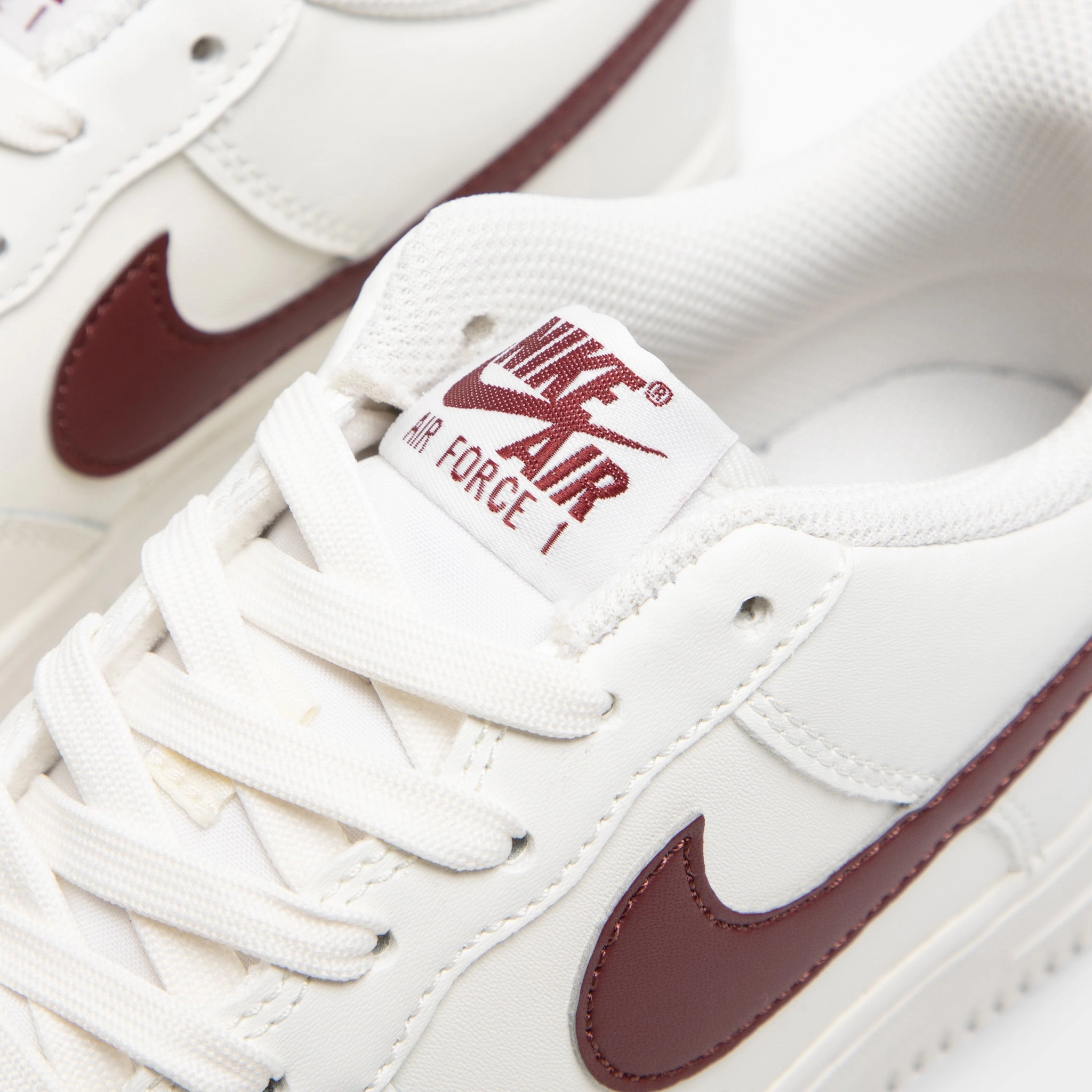 Nike Air Force 1 GS Sail / Dark Team Red