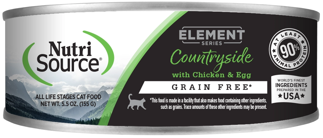 NutriSource® Countryside Grain Free Chicken & Egg Blend Canned Cat Food