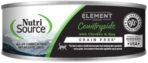 NutriSource® Countryside Grain Free Chicken & Egg Blend Canned Cat Food