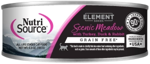 NutriSource® Scenic Meadow Grain Free Turkey, Duck & Rabbit Blend Canned Cat Food
