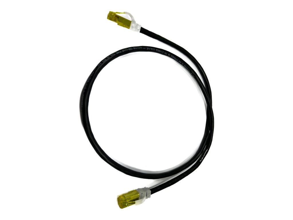 Ortronics Clarity - Patch cable - RJ-45 (M) to RJ-45 (M) - 15 ft - UTP - CAT 6a - snagless, stranded - black MC6A15-00
