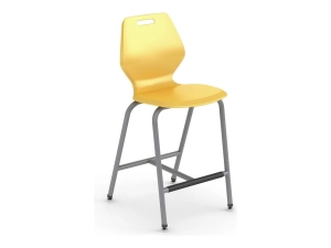 Paragon A&D Ready - Stool - injection molded polypropylene - orangesicle READY4LST25-XZ